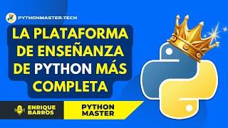 PYTHONMASTER.TECH Academia gratuita para aprender todo sobre Python