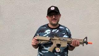 G&G CM16 Raider unboxing AEG 0,5 Joule Schusstest German deutsch softair.zone DAUERWERBUNG