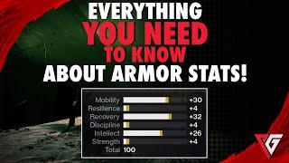 Destiny 2: Armor Stats For Dummies! Everything You Need To Know About Armor Rolls!