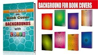 Background design for book covers in coreldraw x7 | with cdtfb