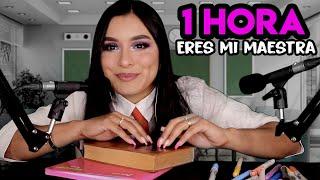 1 HORA  JUEGO con tu CABELLO en el Salón  Piojos, Masaje Capilar I Ges ASMR