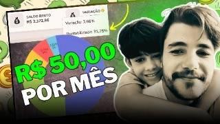 COMO INVESTIR COM POUCO DINHEIRO!!! (Novos Aportes Carteirinha do ARTUR)