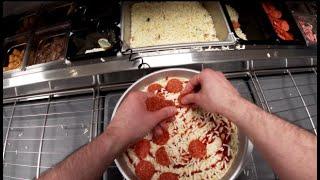 Dominos POV: Making Pizzas During Lunch Rush