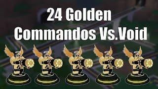 Tower Battles Quad-Op 24 Golden Commandos vs. Void