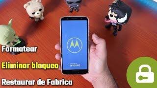 Como Desbloquear o quitar Contraseña,Pin,Patron Moto G6,G6 Plus