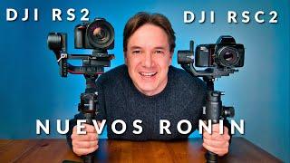 DJI RONIN RS2 Y DJI RONIN RSC2  LOS NUEVOS GIMBALS AL DETALLE Y OPINIÓN