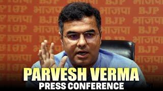 LIVE: BJP Leader Parvesh verma press briefing | AAP | Kejriwal | Delhi Election | Congress