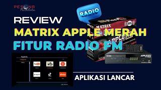 SET TOP BOX RADIO FM STB Matrix Apple Merah | Youtube LANCAR