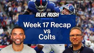 Giants let No. 1 pick slip away in win over Colts | Blue Rush