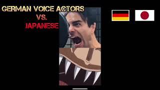 DUB vs SUB -  Do German Voice Actors suck?