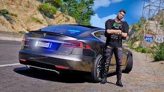 POLIZEI TESLA GEGEN RASER! | GTA 5 Real Life Online & GRP