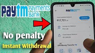 Paytm Payment Bank Fixed Deposit Rate Hikes in 2023