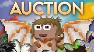 I Auctioned Every WING in Growtopia (PROFIT)