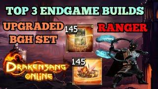 RANGER - BEST 3 ENDGAME BUILDS WITH UPGRADED BGH SET SO FAR  | Drakensang Online