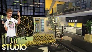 PHOTOGRAPHER STUDIO LOFT || The Sims 4: Moschino Stuff Speed Build