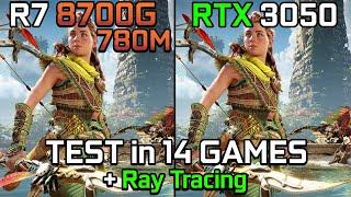 Ryzen 7 8700G vs RTX 3050 6GB - Test 14 Games