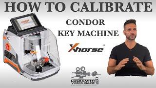 How To Calibrate The XHorse Condor XC-Mini Plus Key Cutting Machine