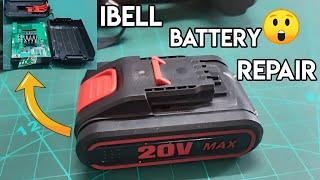 IBELL 20v Cordless Drill  Battery Repair at Home