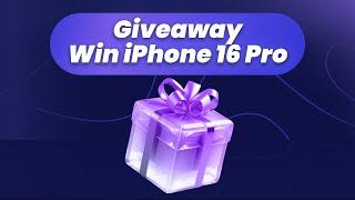 HitPaw Giveaway - Win iPhone 16 Pro for Free!  Thank You 100K+ Subscribers!