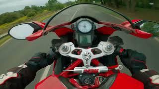 Ducati 999 - countryside ride - raw V2 Termignoni sound