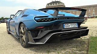 $2.5M Italdesign Zerouno Duerta Roadster V10 Engine Start Up, Revs & Driving!