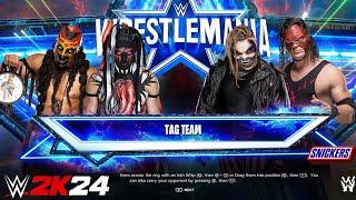 WWE 2K24 - Demons Vs Demons | The Fiend & Kane Vs Boogeyman & Demon Finn Balor - PS5 [4K]