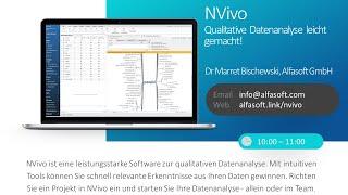 NVivo - Qualitative Datenanalyse leicht gemacht!