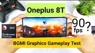 Oneplus 8t BGMi 90fps gameplay review but real time fps meter not increasing above 60fps