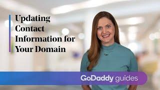 Updating Contact Information for Your GoDaddy Domain