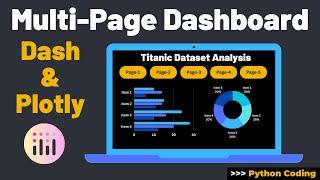 Step-by-Step Guide to Building Multi-Page Dashboard with Plotly and Dash | Python Tutorial