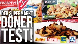 TEST: DÖNER - so schmeckt SUPERMARKT DISCOUNTER Fertig Tiefkühl DÖNER von ALDI, REWE, EDEKA & CO.