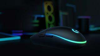 Mouse Logitech g102 Lightsync + Install G Hub unboxing