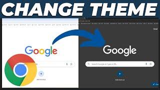 How to Change Theme in Google Chrome PC 2024 | Enable dark theme mode