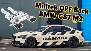 Milltek OPF back exhaust system - BMW G87 M2 with SOUND CLIPS!!