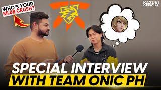 EXCLUSIVE INTERVIEW WITH TEAM FNATIC ONIC PH