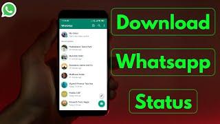 how to download status video from whatsapp in redmi mobile | whatsapp status download