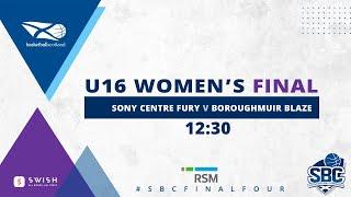 U16 Women RSM Playoff 2024 Final | Sony Centre Fury v Boroughmuir Blaze