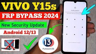 Vivo Y15s V2120 Frp Bypass Latest Security | Vivo Y15s Frp Bypass 2024