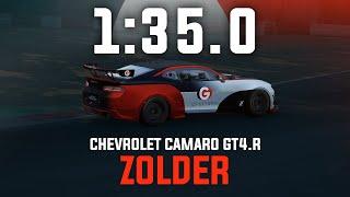 Zolder 1:35.0 - Chevrolet Camaro GT4.R - GO Setups | ACC 1.10.3