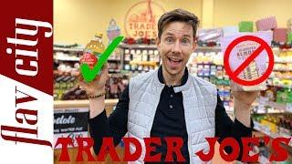 10 Healthy Pantry Items To Buy At Trader Joe's...And What To Avoid (And They Kicked Me Out!!)