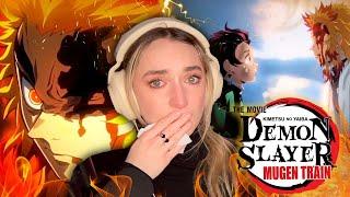 SET YOUR HEART ABLAZE! (this destroyed me)... Demon Slayer MUGEN TRAIN Movie Reaction