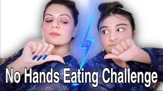 No Hands Eating Challenge | Funny Mother Daughter Challenge | Neelanjana Bindra