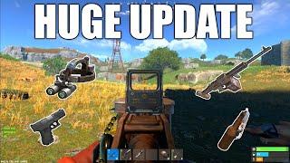 I played a wipe with the NEW Update - Rust Console Edition