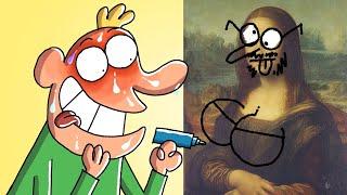 Drawing On Pictures In Real Life  | Cartoon Box 371 | by Frame Order | Hilarious Cartoons
