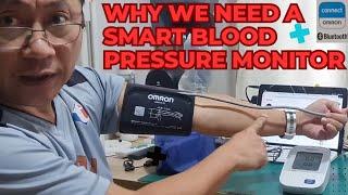 Here's Why We Need a SMART Automatic Blood Pressure Monitor | Omron HEM-7156T-A | FULL WALKTHROUGH