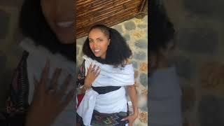 Beautiful Ethiopian Amhara girl tiktok videos