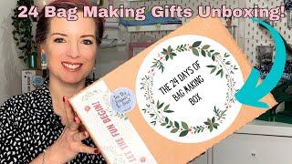 The Bag Making Sewing Advent Calendar! What's Inside and Is It Worth It?!