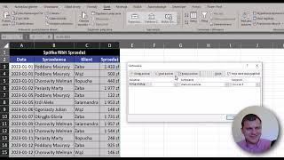 Excel - Okno sortowania | Kurs Excel SuperHero 2.3