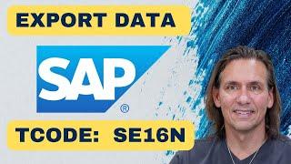 SAP Data Extract using SE16N with Billy Thomas from ALLJOY Data | Export SAP data using SE16N