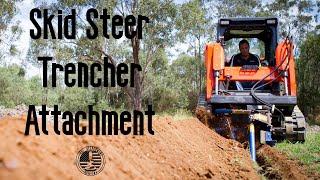 Skid Steer Trencher Attachments from The Attachment Company